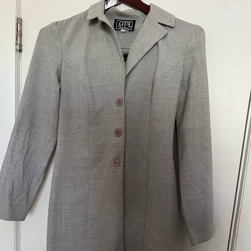 Vintage long dress coat